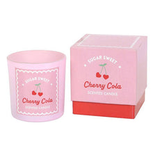 Load image into Gallery viewer, Pink Cherry Cola Scented Candle
