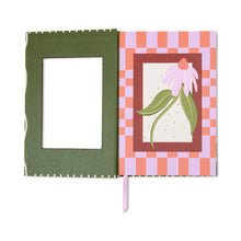 Load image into Gallery viewer, Designworks Ink Coneflower Framed Floral Journal
