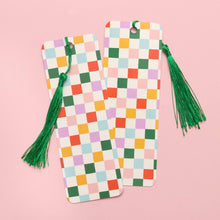 Load image into Gallery viewer, Picnic Check Bookmark
