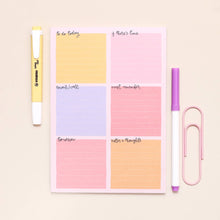Load image into Gallery viewer, Pastel A5 Daily Planner Notepad
