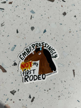 Load image into Gallery viewer, Not My First Rodeo Sticker
