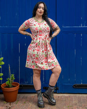 Load image into Gallery viewer, Rebel Romance Strawberry Picnic Stretch Smock Dress
