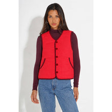 Load image into Gallery viewer, Pink &amp; Red Reversible Gilet
