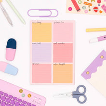 Load image into Gallery viewer, Pastel A5 Daily Planner Notepad
