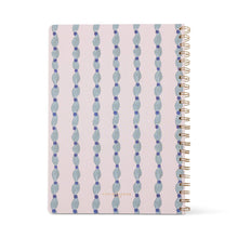 Load image into Gallery viewer, DesignWorks Ink Wavy Blue A4 Twin Wire Notebook
