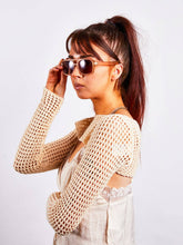 Load image into Gallery viewer, Navigator Sunglasses In Matte Sand
