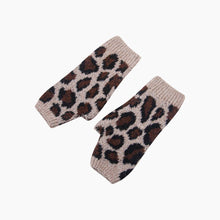 Load image into Gallery viewer, Leopard Print Wrist Warmer in Beige

