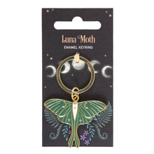 Load image into Gallery viewer, Luna Moth Keyring
