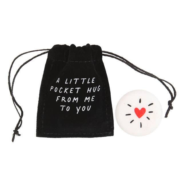 Pocket Hug Sentiment Stone