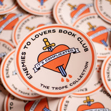 Load image into Gallery viewer, Enemies to Lovers Book Club Vinyl Sticker
