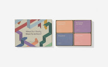 Load image into Gallery viewer, What Do I Really Want To Achieve? Goal Setting Cards
