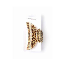 Load image into Gallery viewer, Leopard Print Hair Claw Clip
