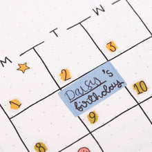 Load image into Gallery viewer, Planner Stickers - Events
