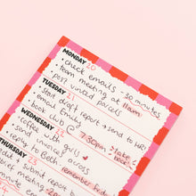 Load image into Gallery viewer, Week Planner A6 Notepad
