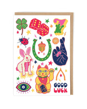Load image into Gallery viewer, Good Luck Greetings Card
