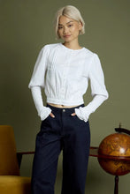 Load image into Gallery viewer, Shirred Puff Sleeve Blouse

