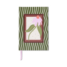 Load image into Gallery viewer, Designworks Ink Coneflower Framed Floral Journal
