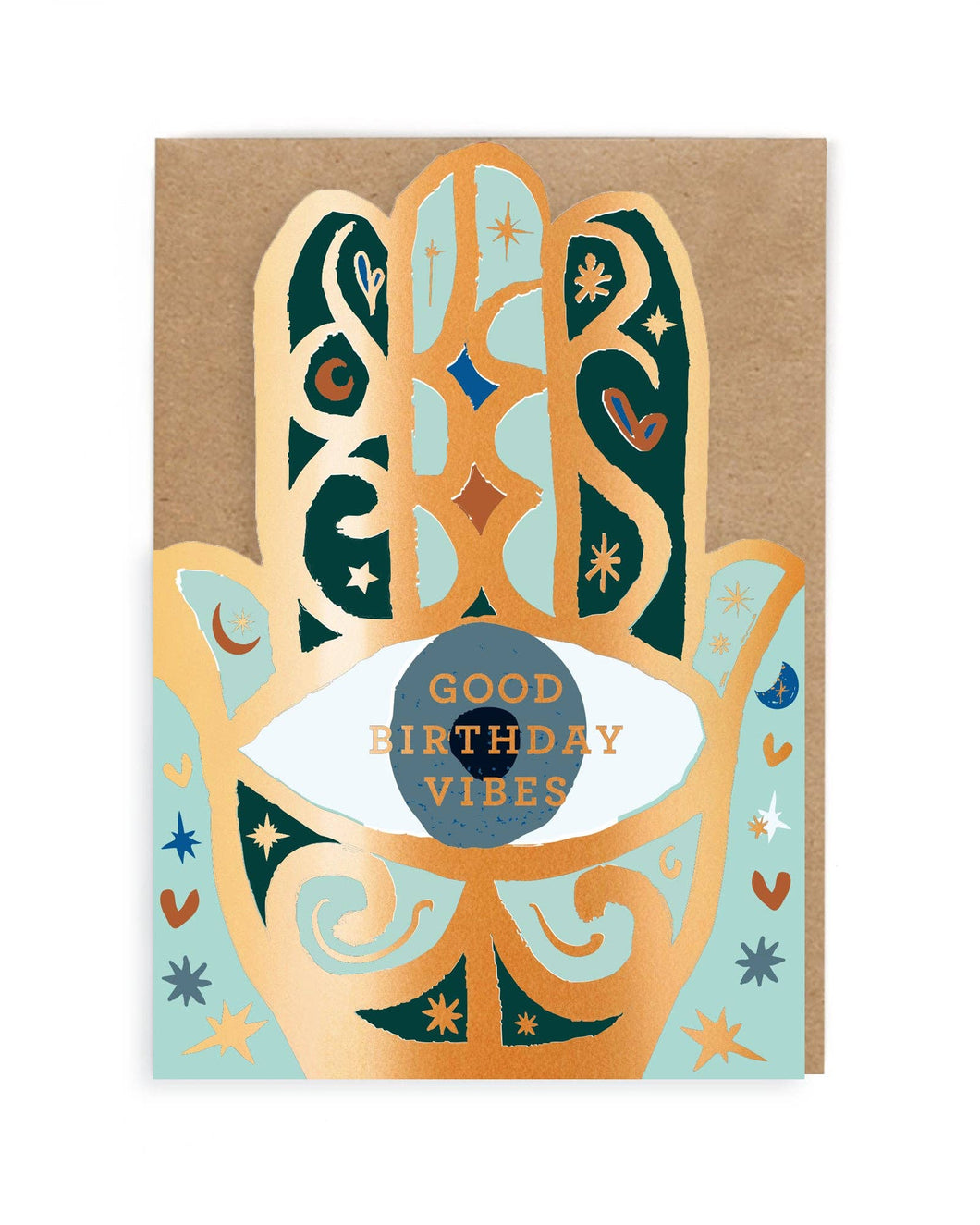 Good Birthday Vibes Greetings Card