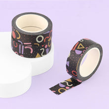 Load image into Gallery viewer, Navy Geometric Washi Tape
