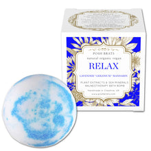 Load image into Gallery viewer, Relax Plant Extract &amp; Sea Minerals Aromatherapy Bath Bomb
