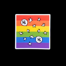 Load image into Gallery viewer, Hi Hi Heartstopper Inspired Vinyl Sticker
