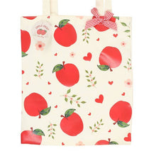 Load image into Gallery viewer, Apple Print Polycotton Tote Bag
