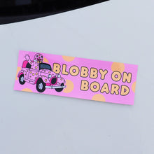 Load image into Gallery viewer, Blobby On Board Car Bumper Sticker
