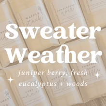 Load image into Gallery viewer, Sweater Weather Scented Snap Bar Wax Melt
