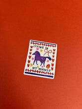 Load image into Gallery viewer, Living In My Whimsy Sticker
