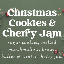 Load image into Gallery viewer, Christmas Cookie &amp; Cherry Jam Scented Snap Bar Wax Melt
