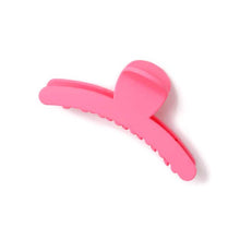 Load image into Gallery viewer, Pink Narrow Curved Hair Clamp
