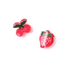 Load image into Gallery viewer, Set of 2 Fruity Mini Hair Claw Clips
