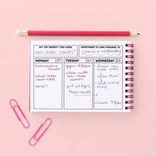 Load image into Gallery viewer, Ringbound A6 Planner
