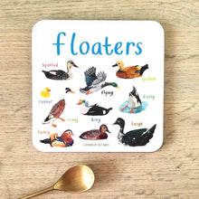 Load image into Gallery viewer, Floaters Bird Coaster
