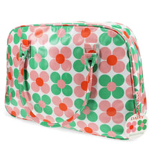 Load image into Gallery viewer, Pink &amp; Green Daisy Weekend Bag
