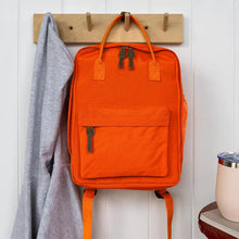 Load image into Gallery viewer, Orange Compact Backpack
