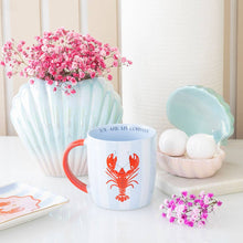 Load image into Gallery viewer, You Are My Lobster Striped Mug
