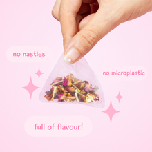 Load image into Gallery viewer, Bubble Bath Rose &amp; Honeydew Herbal Tea
