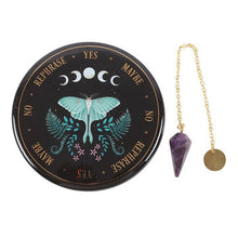 Load image into Gallery viewer, Luna Moth Pendulum Divination Kit
