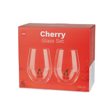 Load image into Gallery viewer, Balvi Botanical Set of 2 Cherry Glasses
