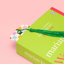 Load image into Gallery viewer, Picnic Check Bookmark
