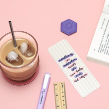 Load image into Gallery viewer, New Books &amp; Iced Coffee Bookmark
