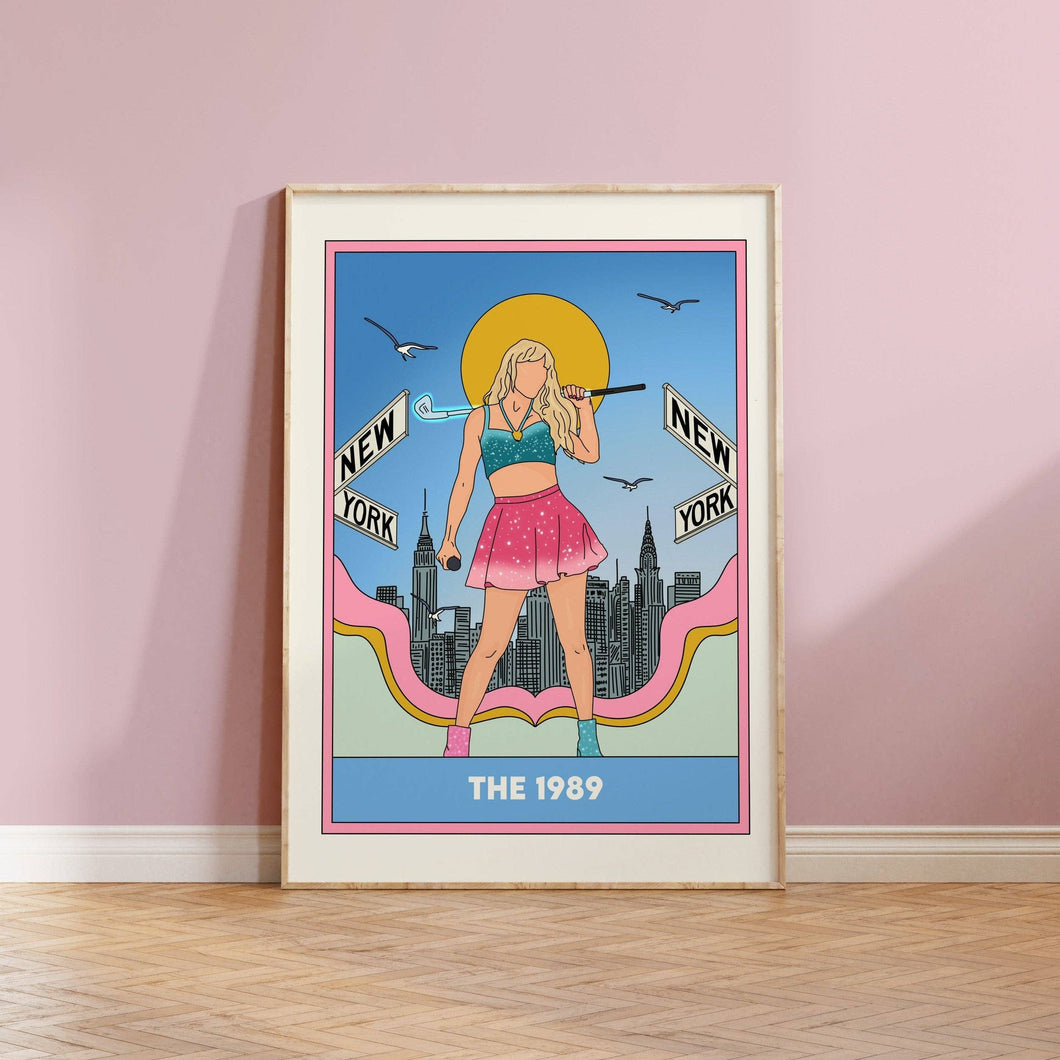 The 1989 Eras Tarot Taylor Swift Print