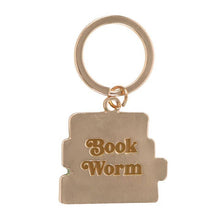 Load image into Gallery viewer, Book Worm Keyring
