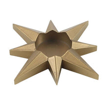 Load image into Gallery viewer, Gold Star Tealight Candle Holder
