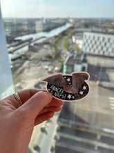 Load image into Gallery viewer, Snacks &amp; Naps Bat Vinyl Sticker
