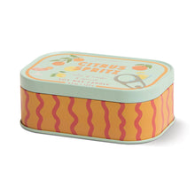Load image into Gallery viewer, Paddywax Bistro Orange Citrus Spritz Tin Candle
