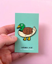 Load image into Gallery viewer, Duck Enamel Pin
