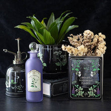 Load image into Gallery viewer, Poisonous Plants Gothic Botanical Book Shaped Vase
