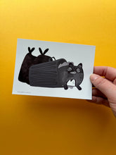 Load image into Gallery viewer, Trash Raccoon Postcard
